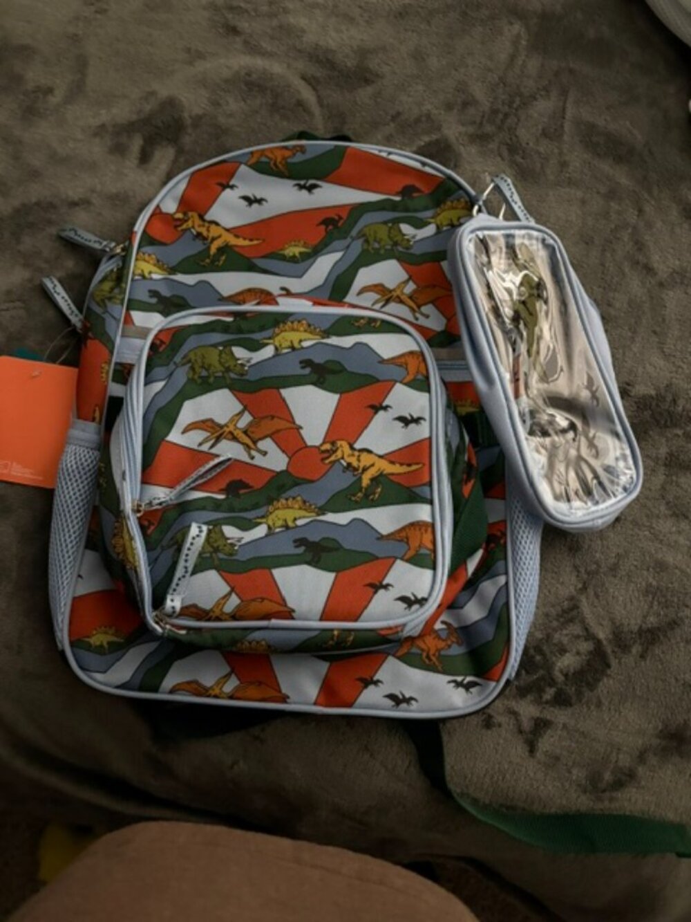 Kids 3 piece back pack set (Dinosaur)